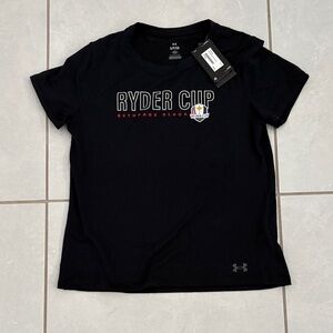 Under Armour Tech Stretch Women’s Black 2025 Ryder Cup Tee